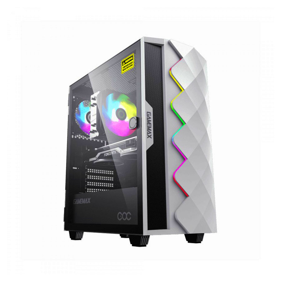 قیمت قاب کیس GAMEMAX WHITE DIAMOND COC