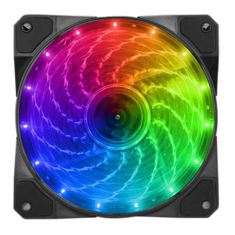 فن کیس GameMax FN-12Rainbow-M