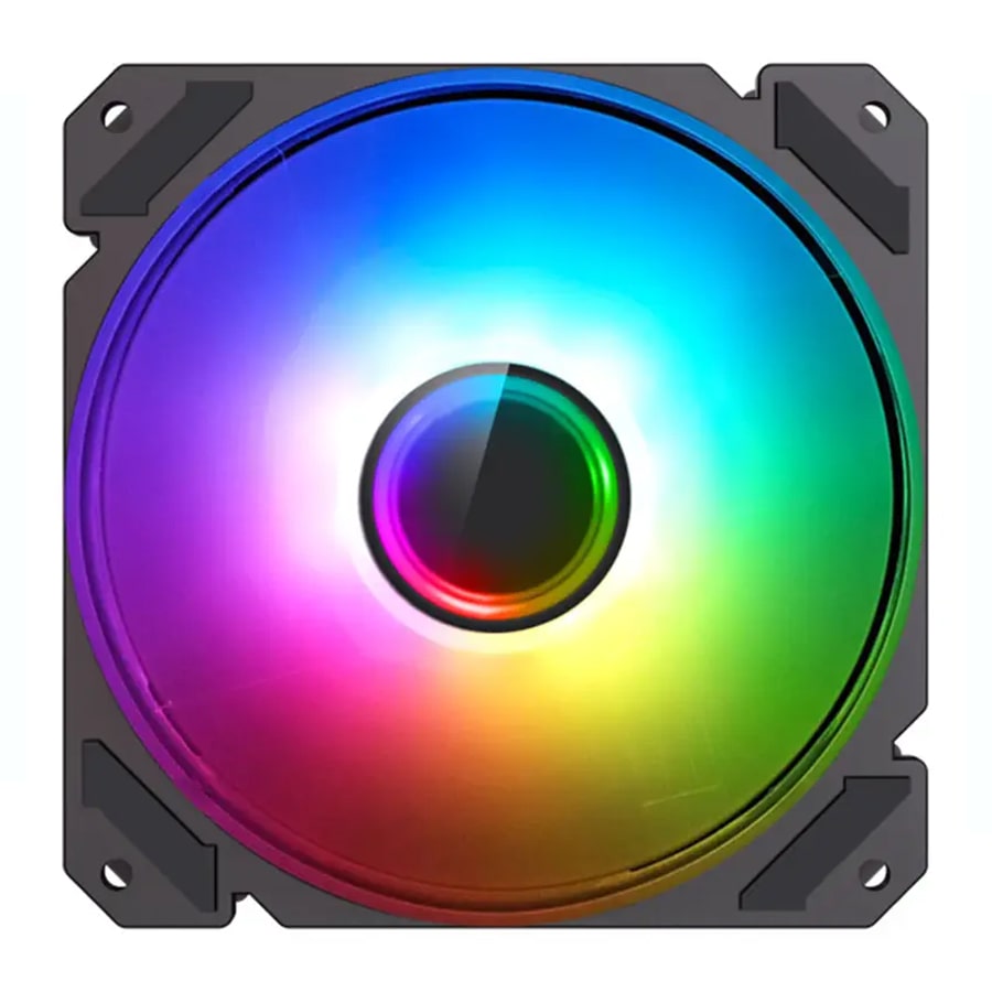 فن کیس GameMax FN-14Rainbow-C9
