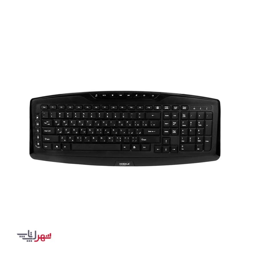 کیبورد بی سیم Hiska HX-KE240W