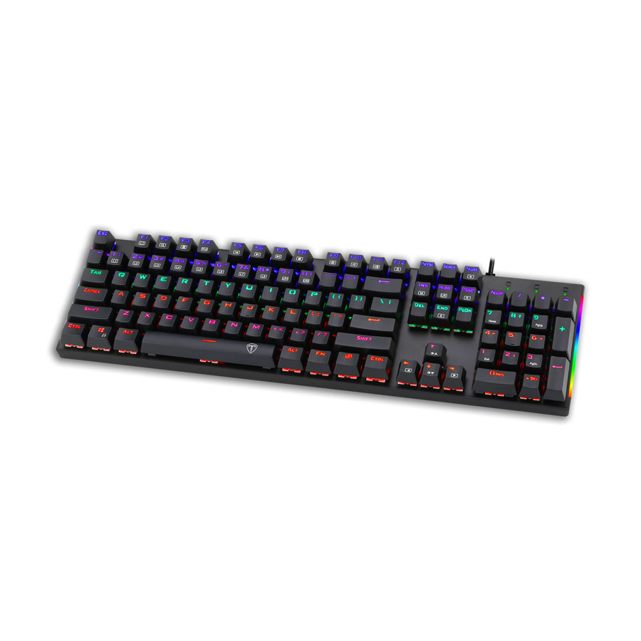 T-DAGGER KEY PAVONES T-TGK319 BLUE SWITCH بررسی کیبورد گیمینگ T-DAGGER PAVONES T-TGK319